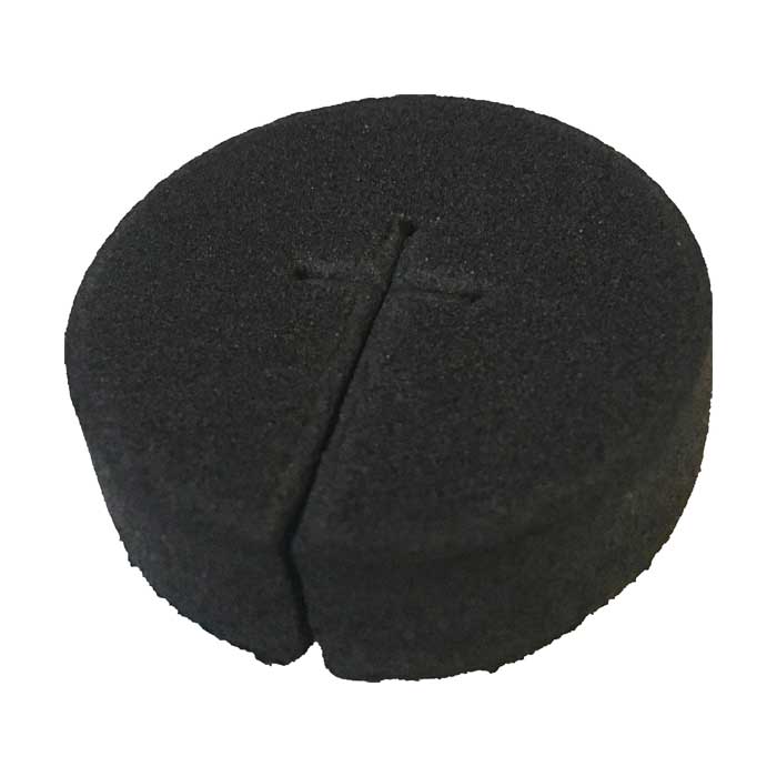 Zwart Gesloten-Cel Neopreen Schuimkraag 50mm Diamerter