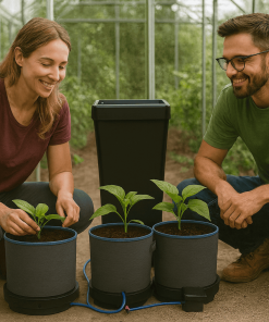 AutoPot FlexiPot Stofftöpfe Set 3x 20L