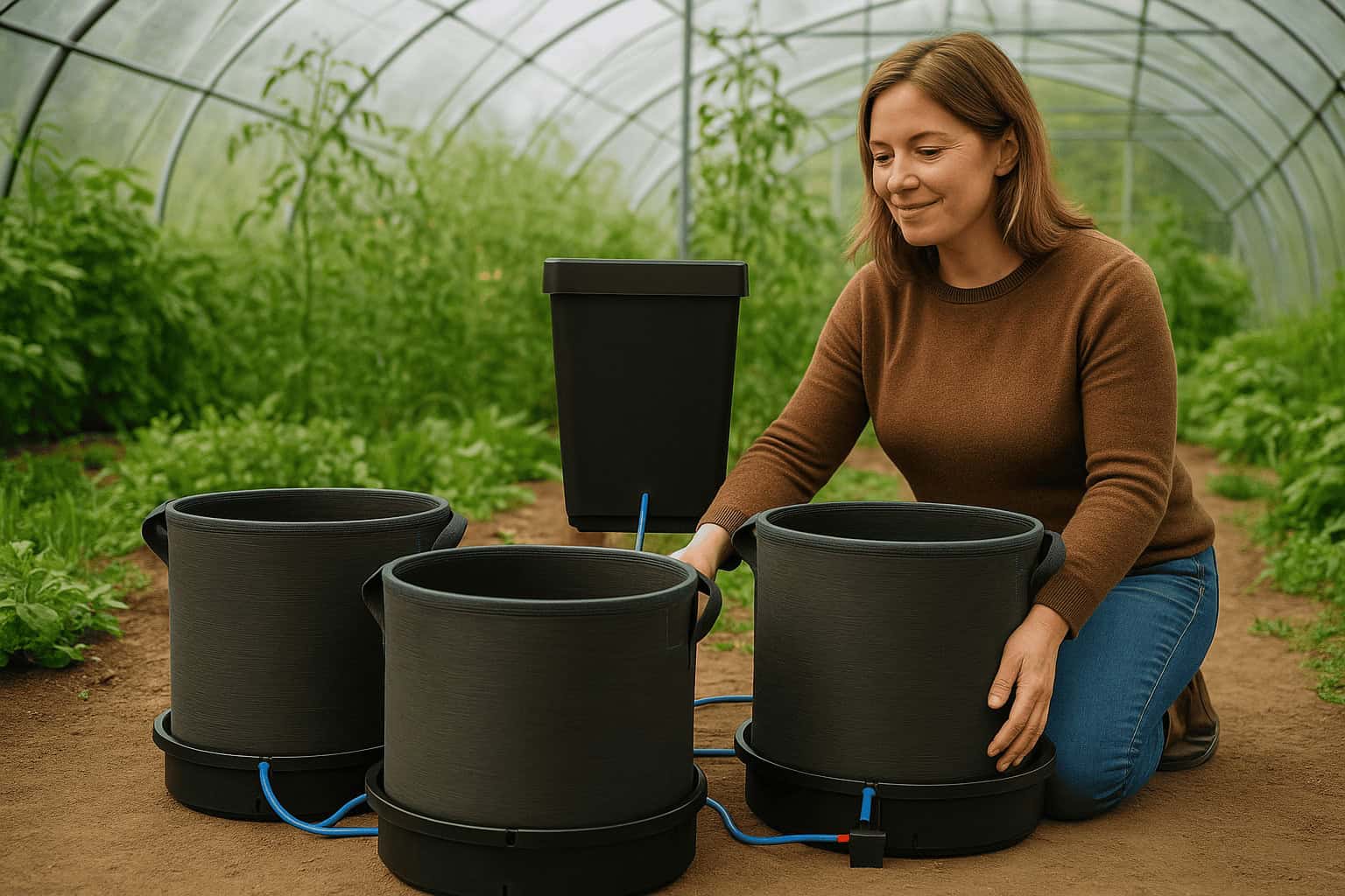 AutoPot 3Pot XXL Systeem Met 35L Of 50L FlexiPot Incl 47L Watervat 